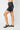 Judy Blue Black High Waist Rigid Magic Destroy Raw Hem Shorts