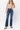 Judy Blue Mid Rise Dark Wash Raw Hem Bootcut