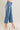 Judy Blue High Waist Back Pocket Embroidery Raw Cut Hem Crop Wide