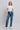 Melanie High Rise Drawstring Wide Leg Jeans