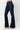 Judy Blue High Waist Dark Wash Raw Hem Flare