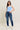 PRE-ORDER Judy Blue Classic Medium Wash Cuffed Slim Fit Jeans