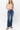 Judy Blue Mid Rise Dark Wash Raw Hem Bootcut