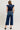 Judy Blue High Waist Dark Wash Ankle Wide Stretch Denim Jeans, 28" Inseam