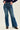 Judy Blue High Waist Petite Tummy Control Double Button Flare, Inseam 30"