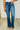 Ariana High Rise Double Button Waistband Flare Jeans