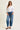 Judy Blue High Waist Rigid Magic Barrel Leg Jeans with Front Dart Detailing, Inseam 28"
