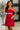 Acting Brand New Contrast Trim Crinkle Woven Dress