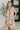 Bless Your Love Tiered Dress in Ivory, Orange and Mint