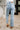 Debbie High Rise Stone Wash Straight Fit Jeans