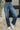 Elsie High Rise Double Button Wide Leg Jeans