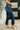 Nova High Waist Dark Wash Kick Flare