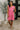 Lizzy Forever Flutter Sleeve Dress in Pink Glow