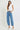 Risen Jeans High Rise Embroidered Polka Dot Crop Barrel Jeans