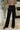 Peachy Keen Straight Leg Trousers in Black