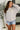 Sweet with a Side Eye Drop Shoulder Pullover in Taupe