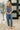 Too Cute to Compute Waist Tie Overalls in Dark Blue