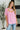 Wander Bloom Embroidered Puff Sleeve Blouse in Pink