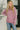 You Should Know Half Zip Pullover in Light Rose