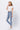 Judy Blue High Rise Light Wash Destroyed Shark Hem Skinny-Denim-Watermelon Apparel