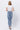 Judy Blue High Rise Light Wash Destroyed Shark Hem Skinny-Denim-Watermelon Apparel