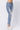 Judy Blue High Rise Light Wash Destroyed Shark Hem Skinny-Denim-Watermelon Apparel
