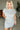 Short Sleeve Hoodie Dress in Heather Grey