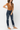 Judy Blue Mid Rise 4" Cuff Minimal Destroy Straight